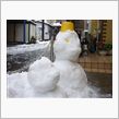 久々の積雪!!