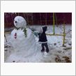 雪の日に