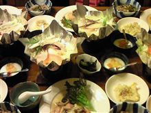 夕食～