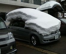 ベンツBクラス雪山仕様