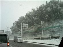 北九州市は雪でした