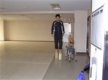 雨なので補強練習・・・地味だ～