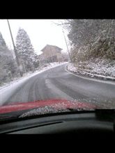 フリー走行と雪