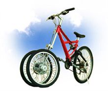この自転車、良いね～♪