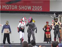 トラフィック戦隊アンゼンジャー(東京モーターショウ)