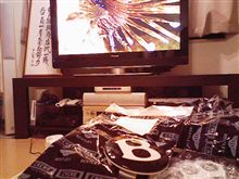 テレビ台とGTセンターキャップ