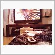 テレビ台とGTセンターキャップ