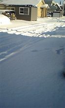 積雪10～15センチ