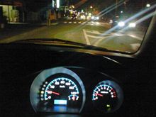 久々の夜走り