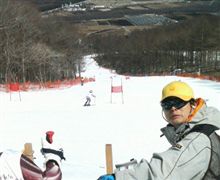 スキー大会最終戦