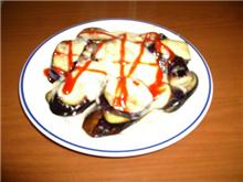 今日は節約料理。なすびピザ♪ 今日は節約料理。なすびピザ♪