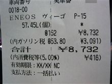 ガソリン満タン ガソリン満タン