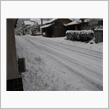 雪が多く降った朝には・・・。