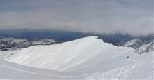 3年越の大雪庇
