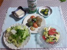 今日の夕食 (-^〇^-)