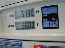 給油中！！
