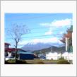 日光の山に雪!!