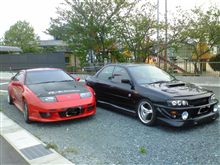 ヒマだったので兄貴の車の横に並べて激写！