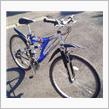自転車 サスペンション分解