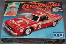 米mpc製、1/25、キャノンボール、シボレー・マリブNASCAR、  