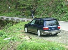 山で・・・
