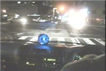 緊急自動車が足止め・・・・。
