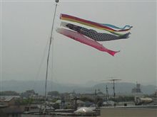 屋根より～♪