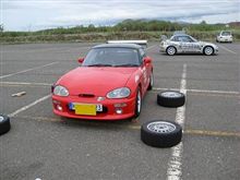 ジムカーナ練習会で「バキンッ！？」 