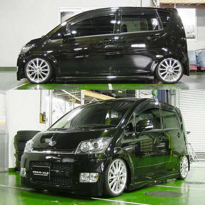 L175 Move アクスル 車高調