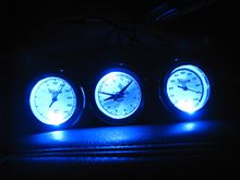 なんちゃって３連メーター第②弾～点灯確認～