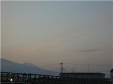 地震雲!?