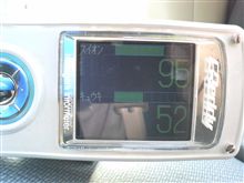 今日の水温・吸気温