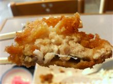やっぱり私の勝ちなのか?!　本日の昼飯はテラ定食を爆食！(^^)v　 