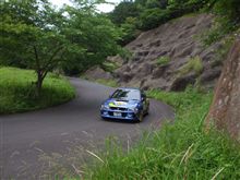 全日本ラリーの林道コースを２２Ｂで試走～！！