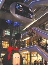 変なクリスマスデコレーション。