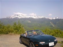 乗鞍です。天気いいです。緑が綺麗です。
