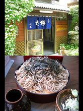 旧軽井沢で蕎麦