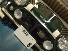 車検で入庫のクーパー君。。。 車検で入庫のクーパー君。。。