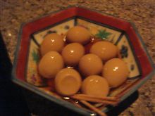 うずら卵の醤油煮