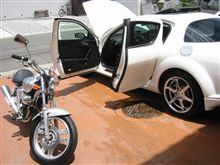 RX-8とマグマグの洗車
