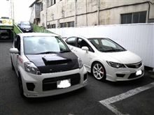 シビックタイプＲとツーショット！