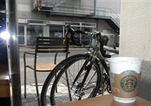 自転車で大汗