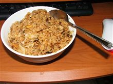 久しぶりの自宅での一人メシ