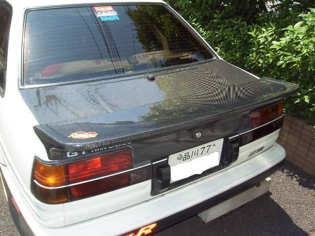 AE86 レビン リアスポイラー : エアロ.カスタムパーツのTopTuner