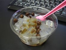 黒蜜みつ豆♪
