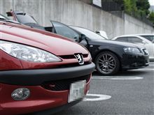 ２０６のナビ撤去と右後輪のポコポコ