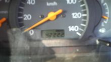 トッポの走行距離が････^^;