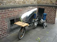 ドイツらしい自転車。