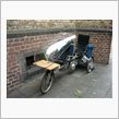 ドイツらしい自転車。