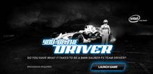BMW ザウバーのドライバーにチャレンジ !!